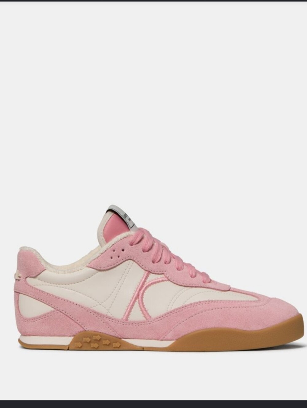 Kate Spade KS Drift Lace-Up Sneakers, Cream/Grapefruit Soda